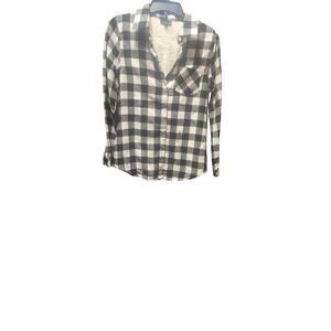 Fleece lined Buffalo plaid shirt